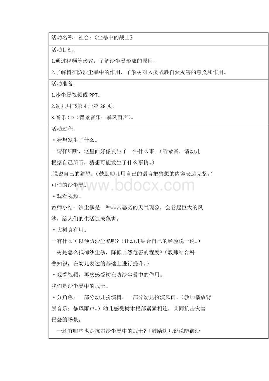 社会：《尘暴中的战士》Word格式.docx