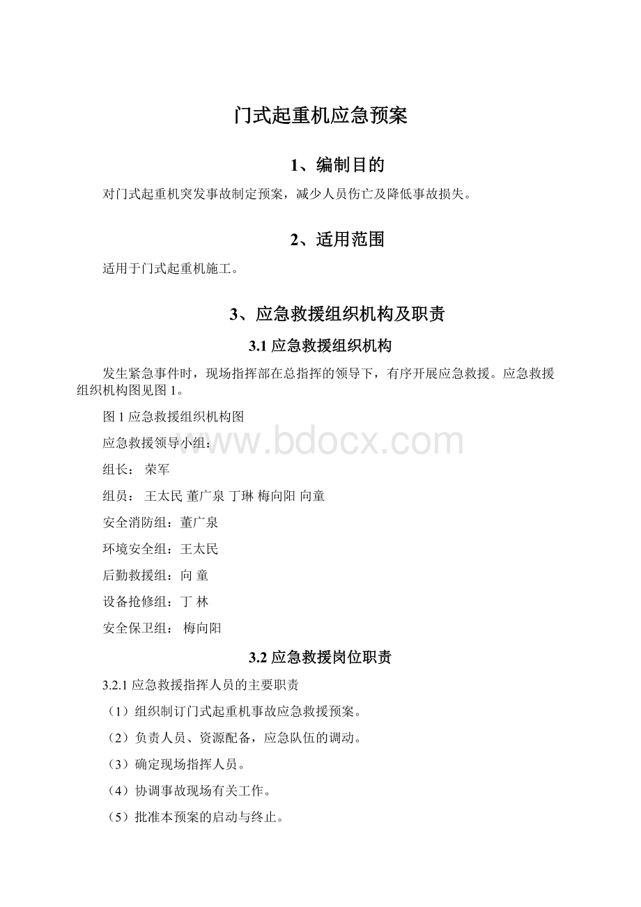 门式起重机应急预案.docx_第1页