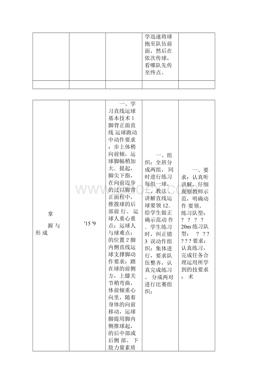 小学足球课教案全集83149.docx_第2页