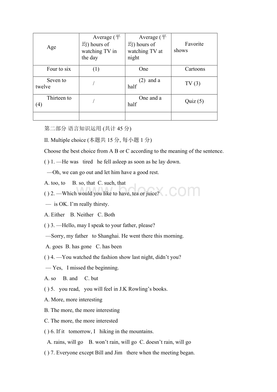 山东省威海市初中升学考试英语Word格式.docx_第3页