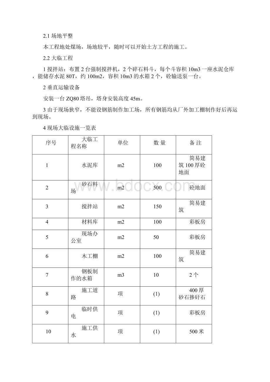 建筑工程设计筒仓工程施工组织设计.docx_第2页