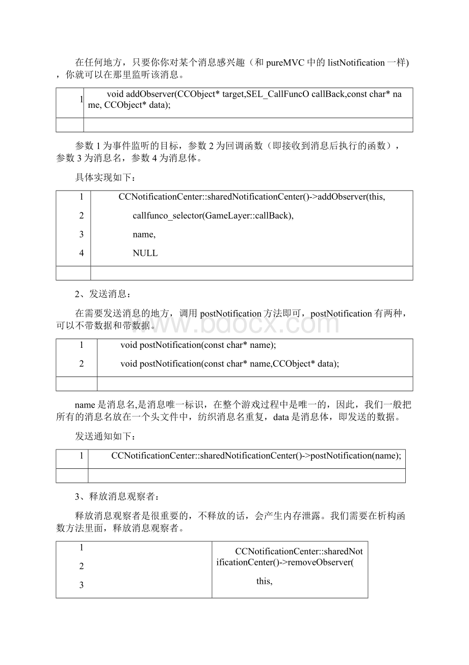 游戏开发引擎Cocos2dx观察者模式其实很简单 《赵云要格斗》13文档格式.docx_第2页