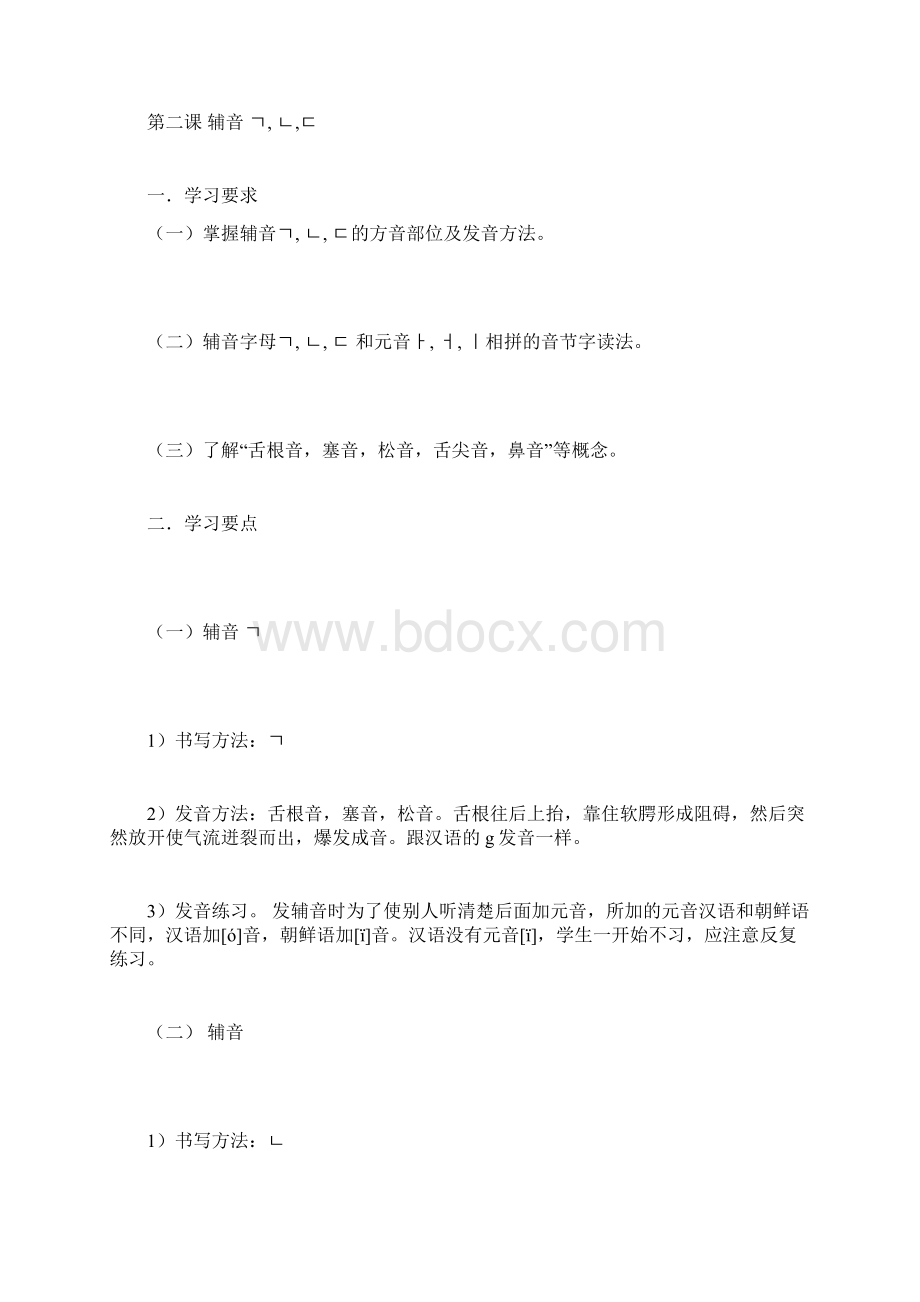 韩语入门发音教程Word格式.docx_第3页