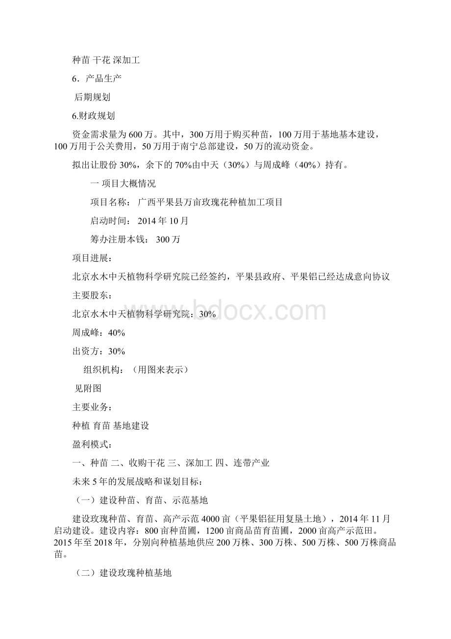 项目投资计划书Word文档格式.docx_第2页