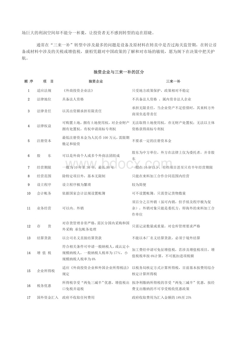 三来一补与独资区别.doc_第2页