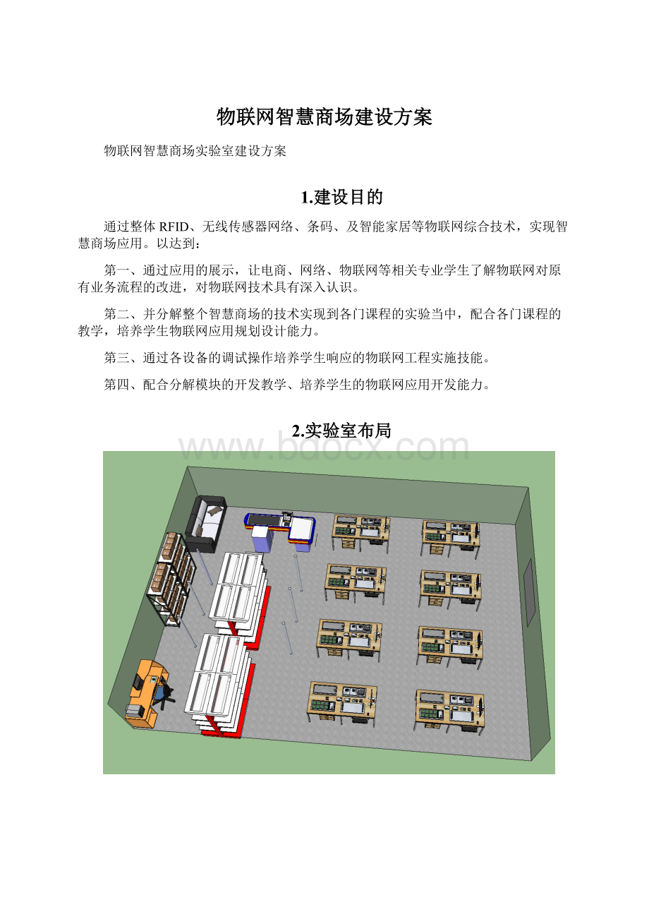 物联网智慧商场建设方案.docx