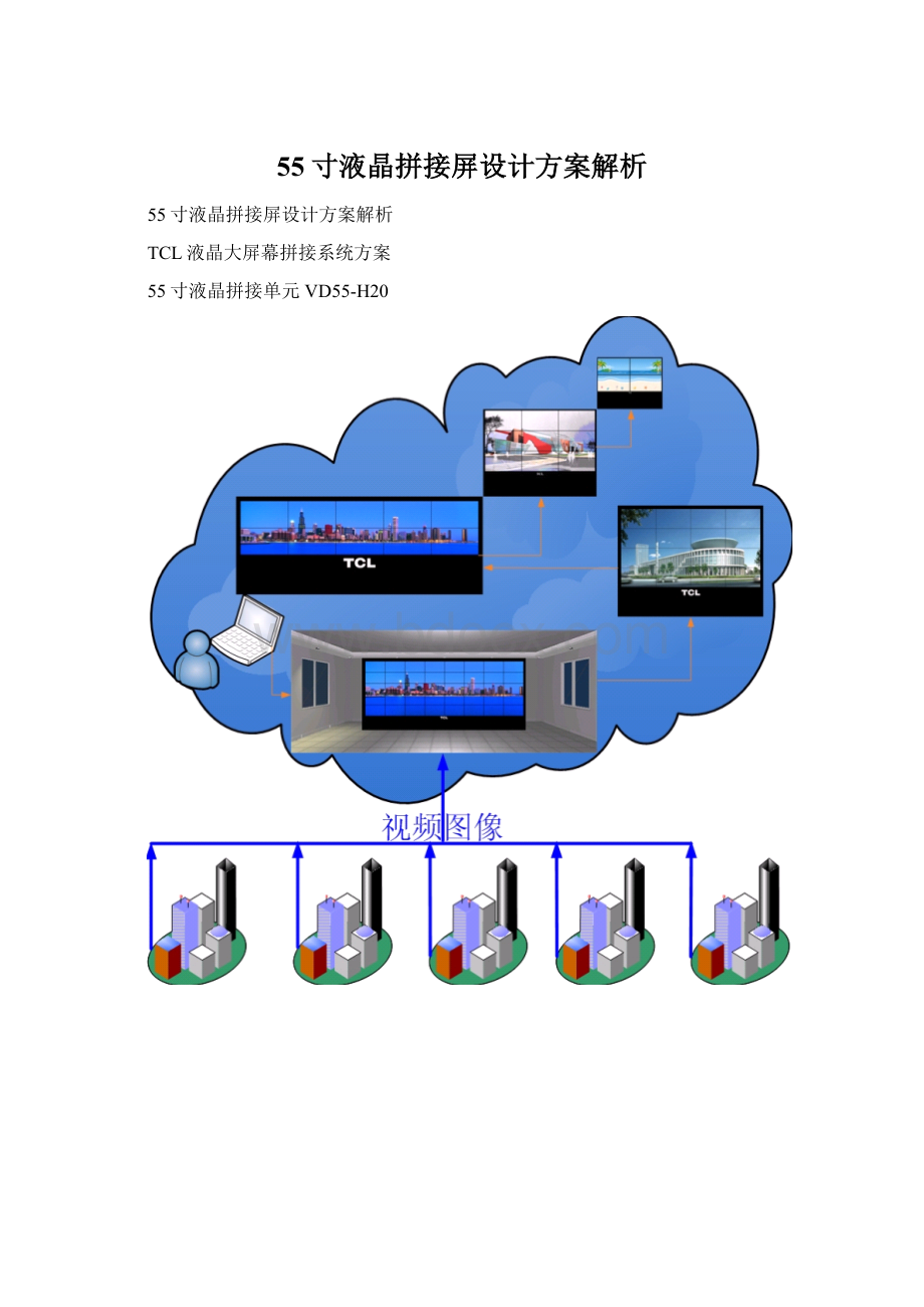 55寸液晶拼接屏设计方案解析Word下载.docx_第1页