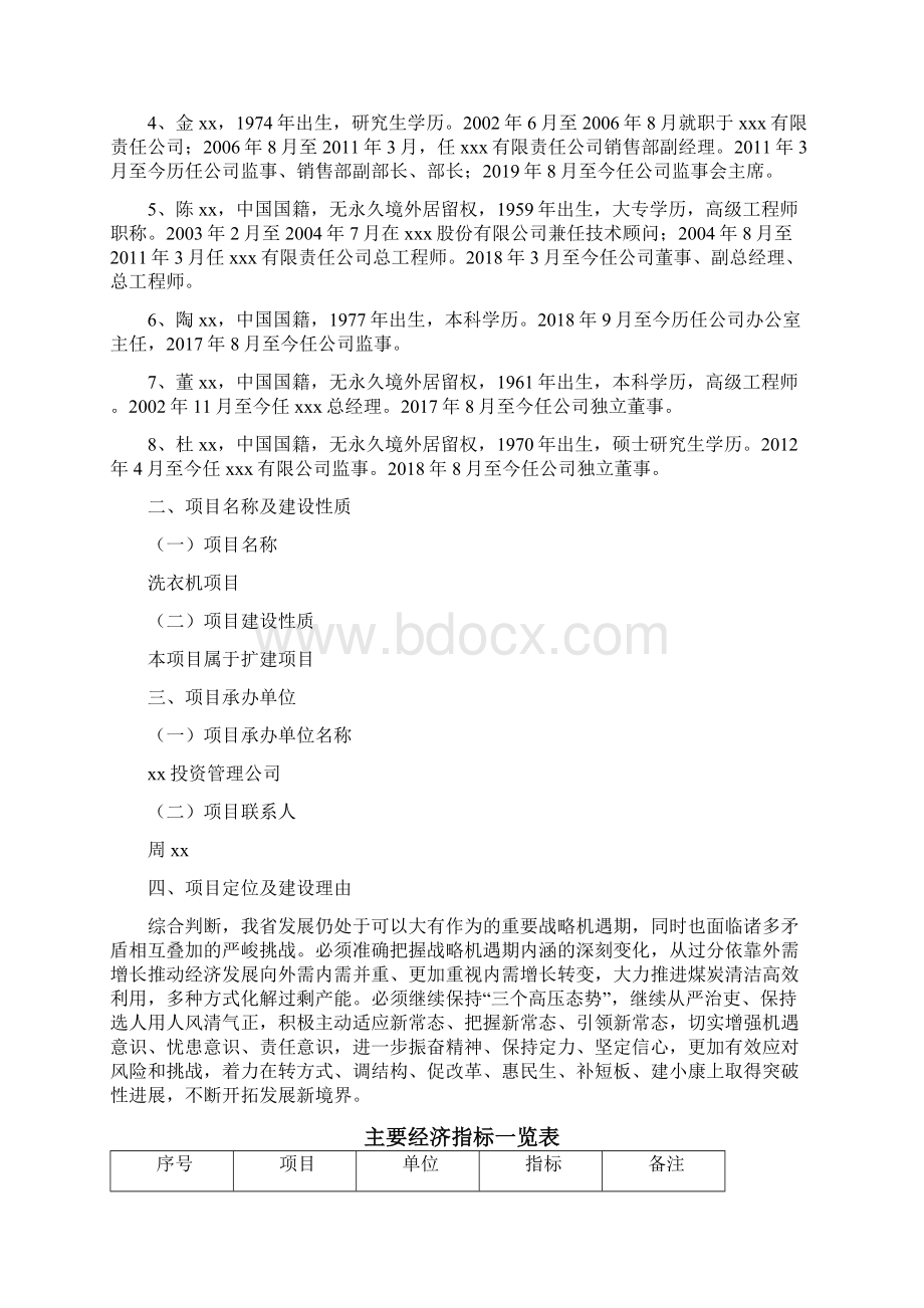 洗衣机项目财务数据分析.docx_第2页