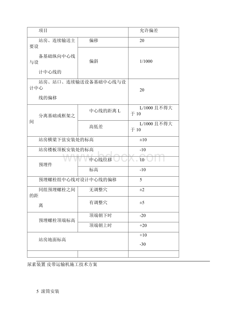 皮带输送机施工方案汇总.docx_第3页