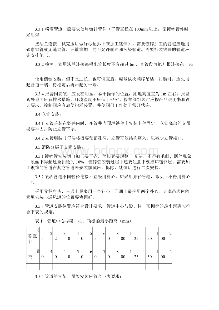 室内消防喷淋系统安装施工工艺标准.docx_第3页