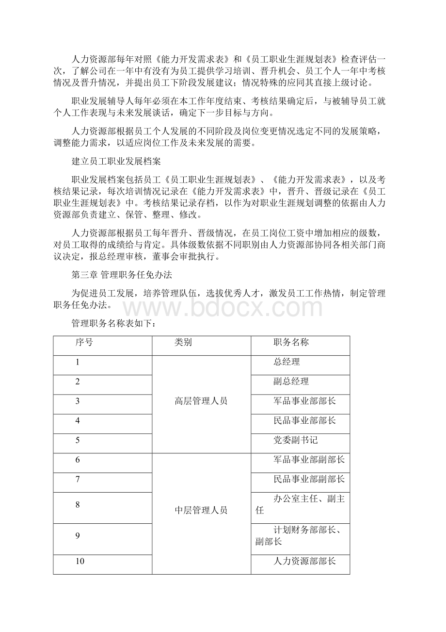 最新员工职业生涯规划与管理制度文档格式.docx_第3页