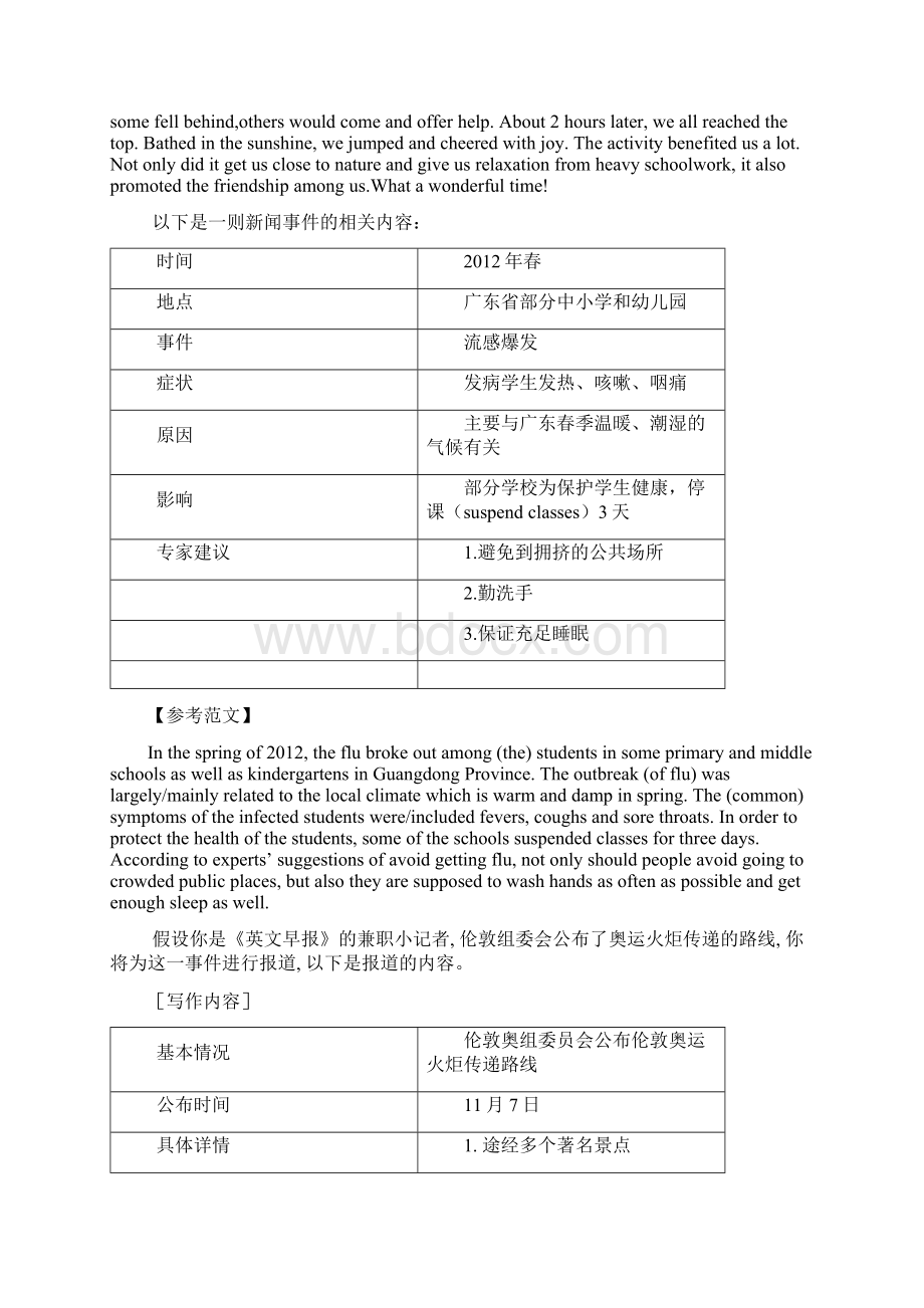 高考英语应用文写作之新闻报道Word格式文档下载.docx_第3页