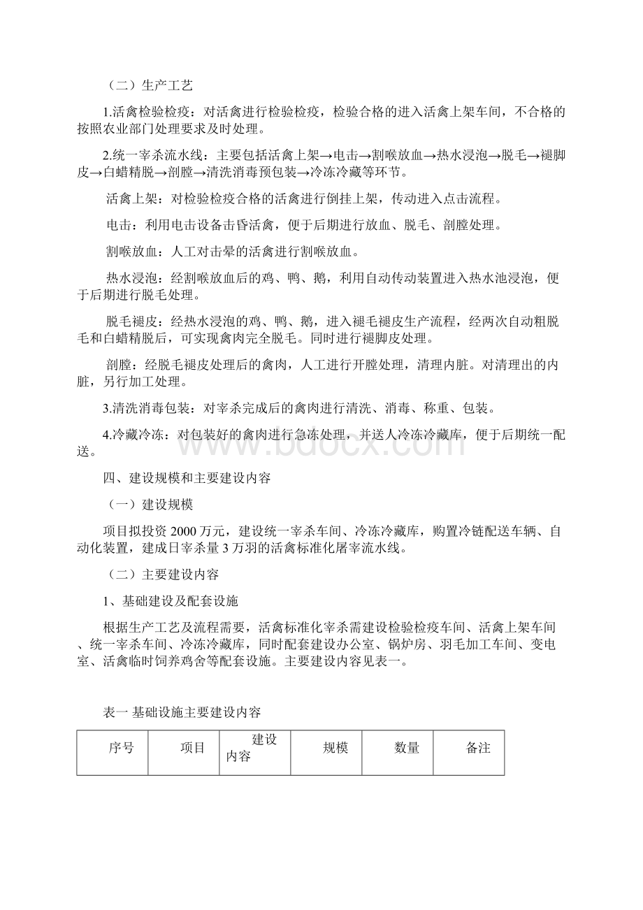 活禽宰杀项目可研报告010Word下载.docx_第3页