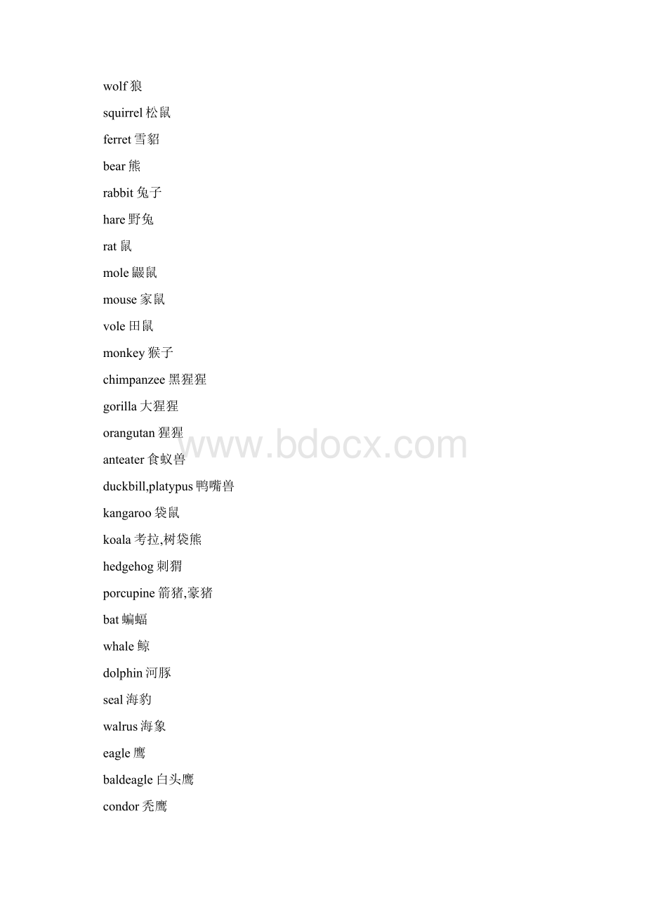 动物名字大全.docx_第3页
