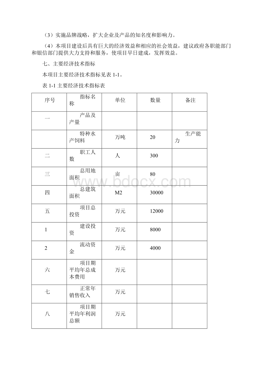 推荐特种水产饲料生产建设项目可行性研究报告Word文档格式.docx_第3页