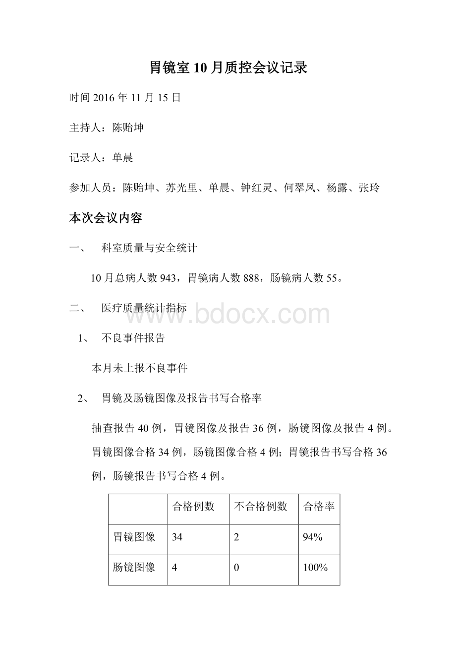 胃镜室质控记录Word格式.docx_第1页