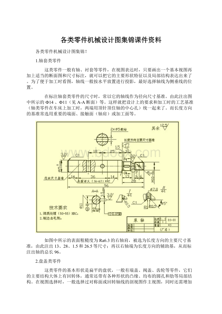 各类零件机械设计图集锦课件资料.docx_第1页