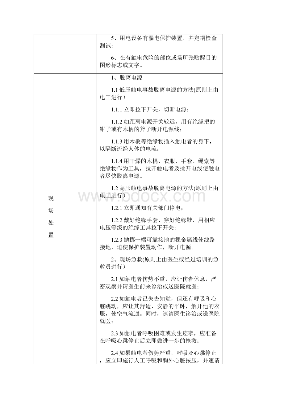 突发事件应急处置卡汇编Word格式文档下载.docx_第3页