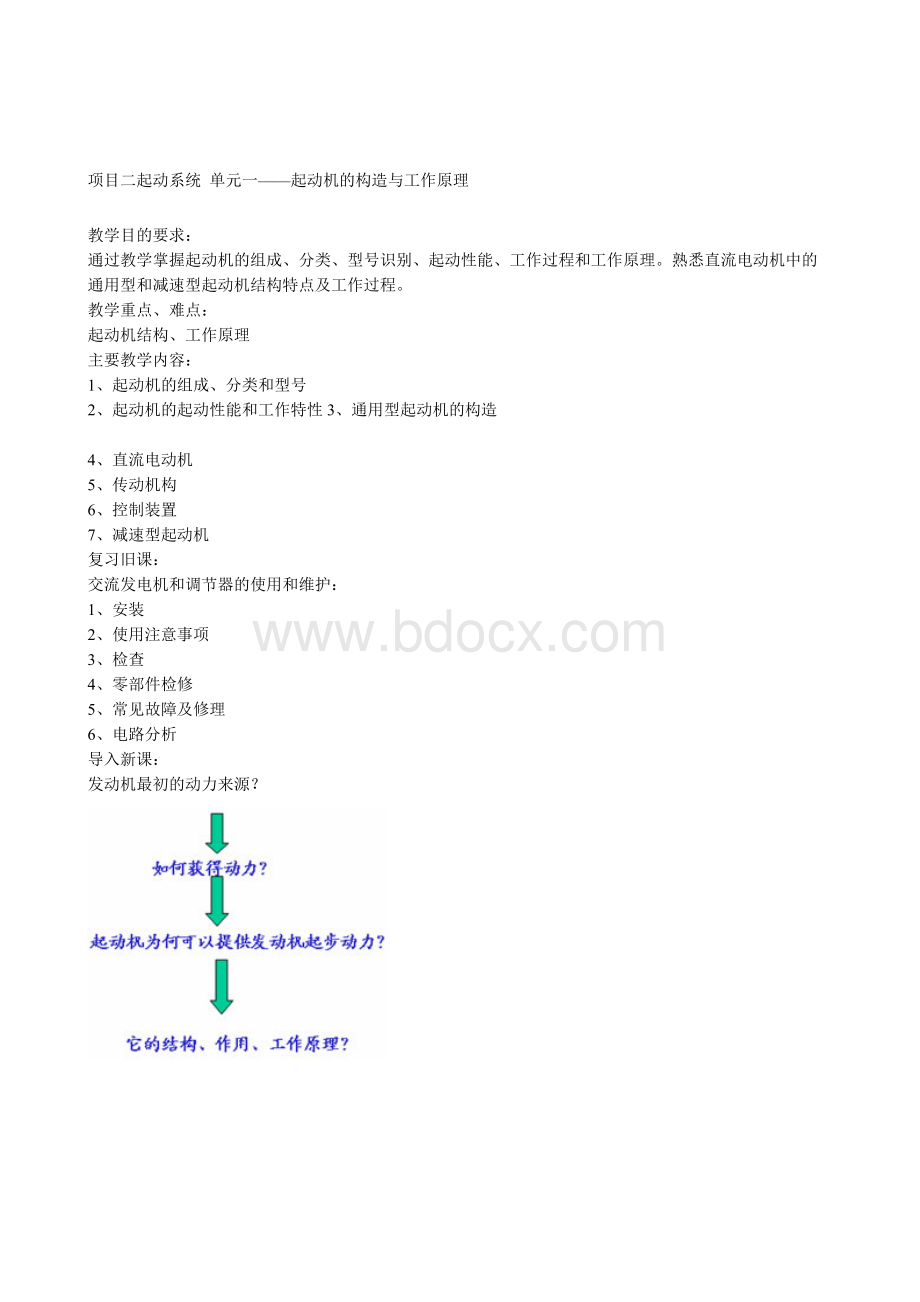 起动机构造与工作原理Word格式.doc_第1页