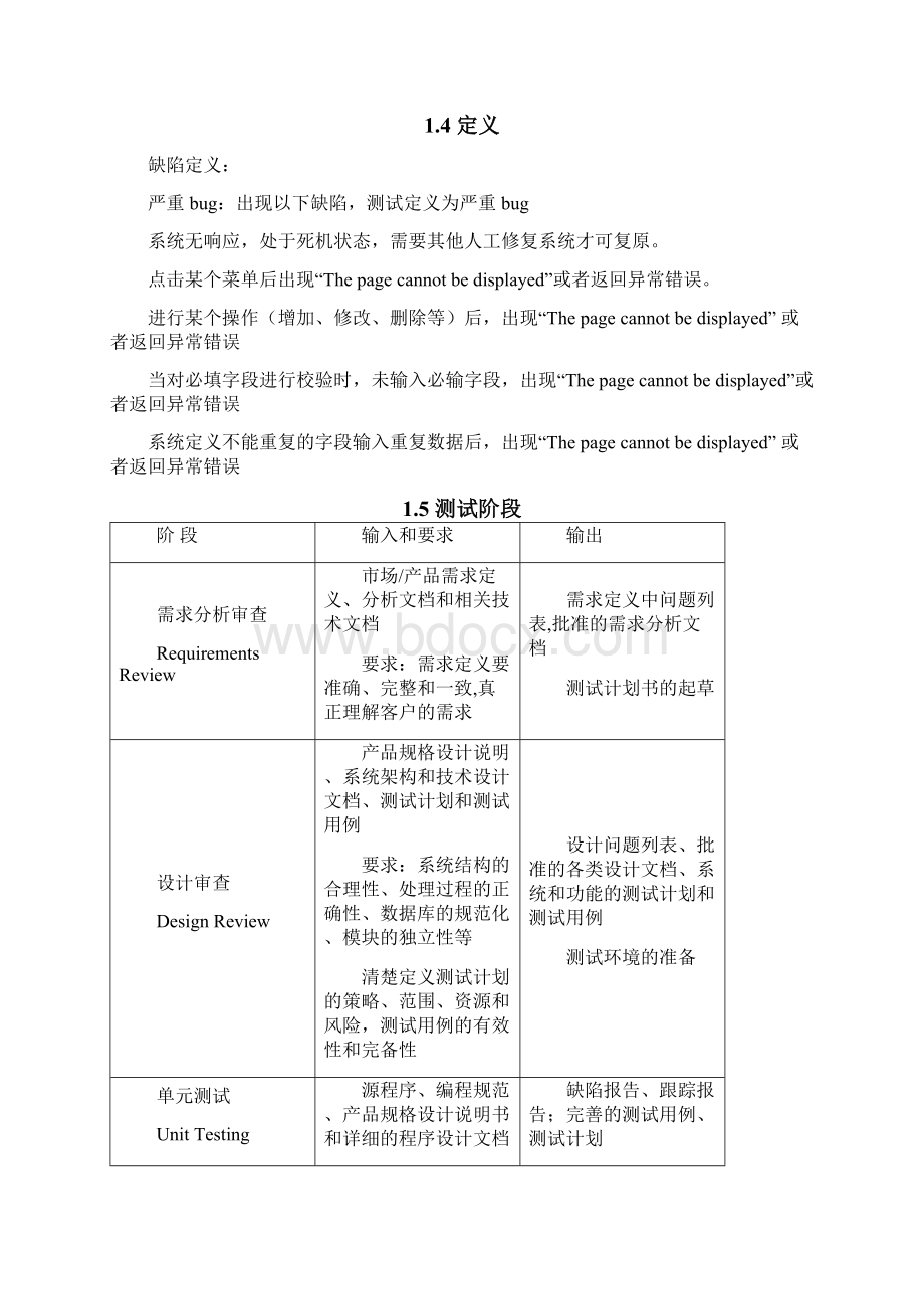 软件项目测试总结报告模版解读.docx_第2页