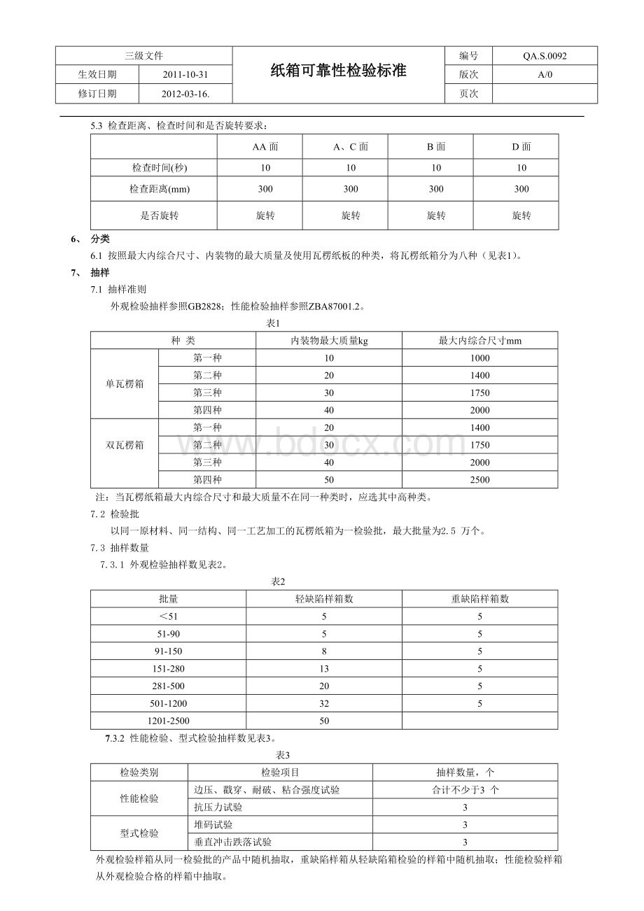 纸箱可靠性检验标准--初稿.doc_第3页