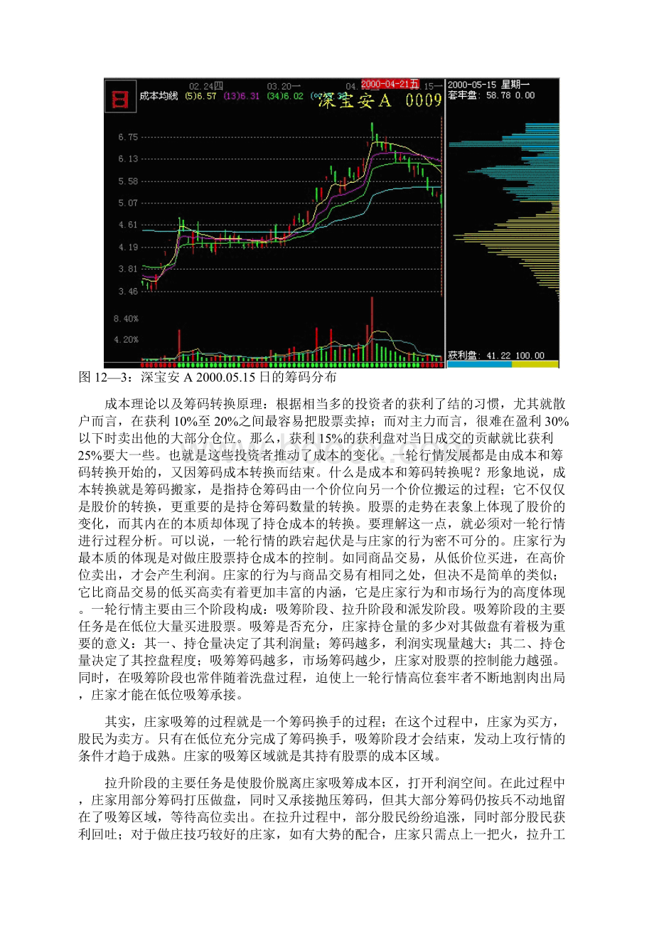 股票筹码分布和主力成本分布特征doc.docx_第3页