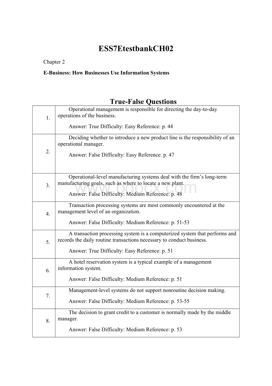 ESS7EtestbankCH02Word文件下载.docx