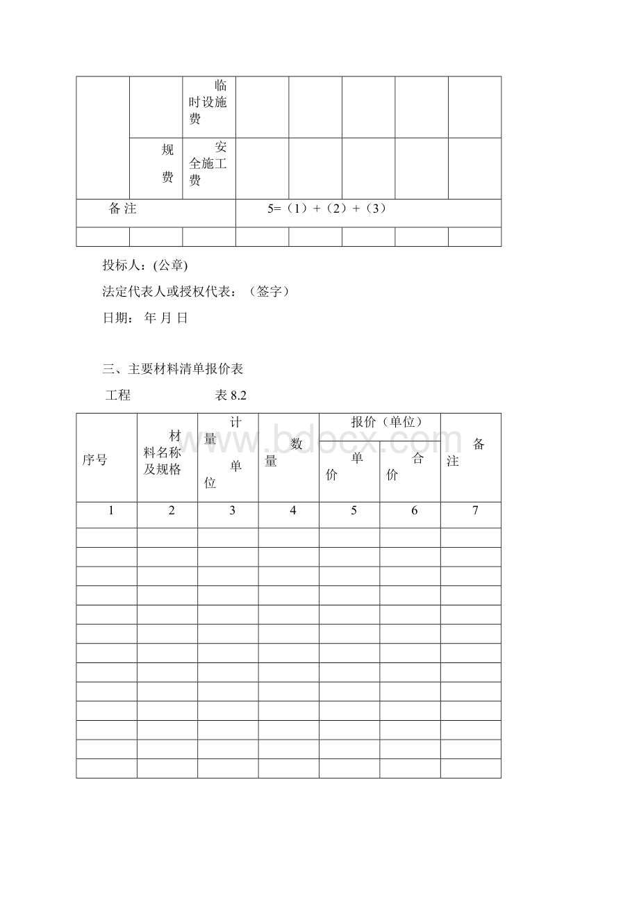 投标报价编制说明样板Word格式文档下载.docx_第3页