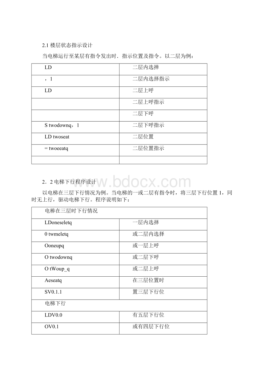 PLC控制五层电梯毕业设计论文.docx_第3页