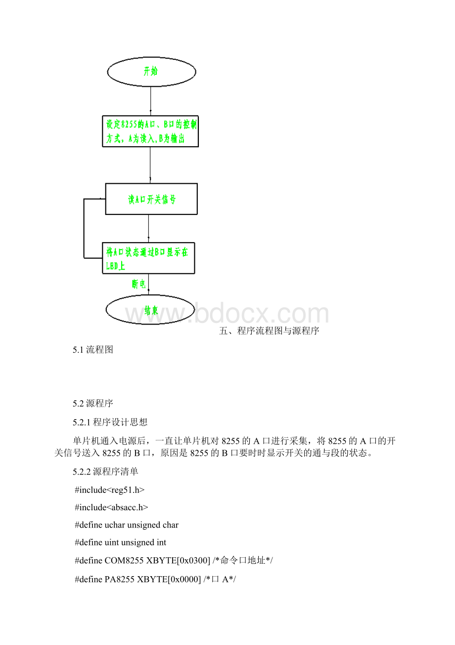 单片机控制继电器实现开关状态显示讲解Word格式文档下载.docx_第3页