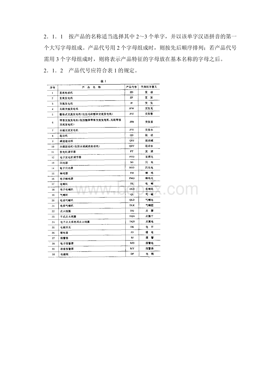 QC T 7393汽车电气设备产品型号编号方法.docx_第2页