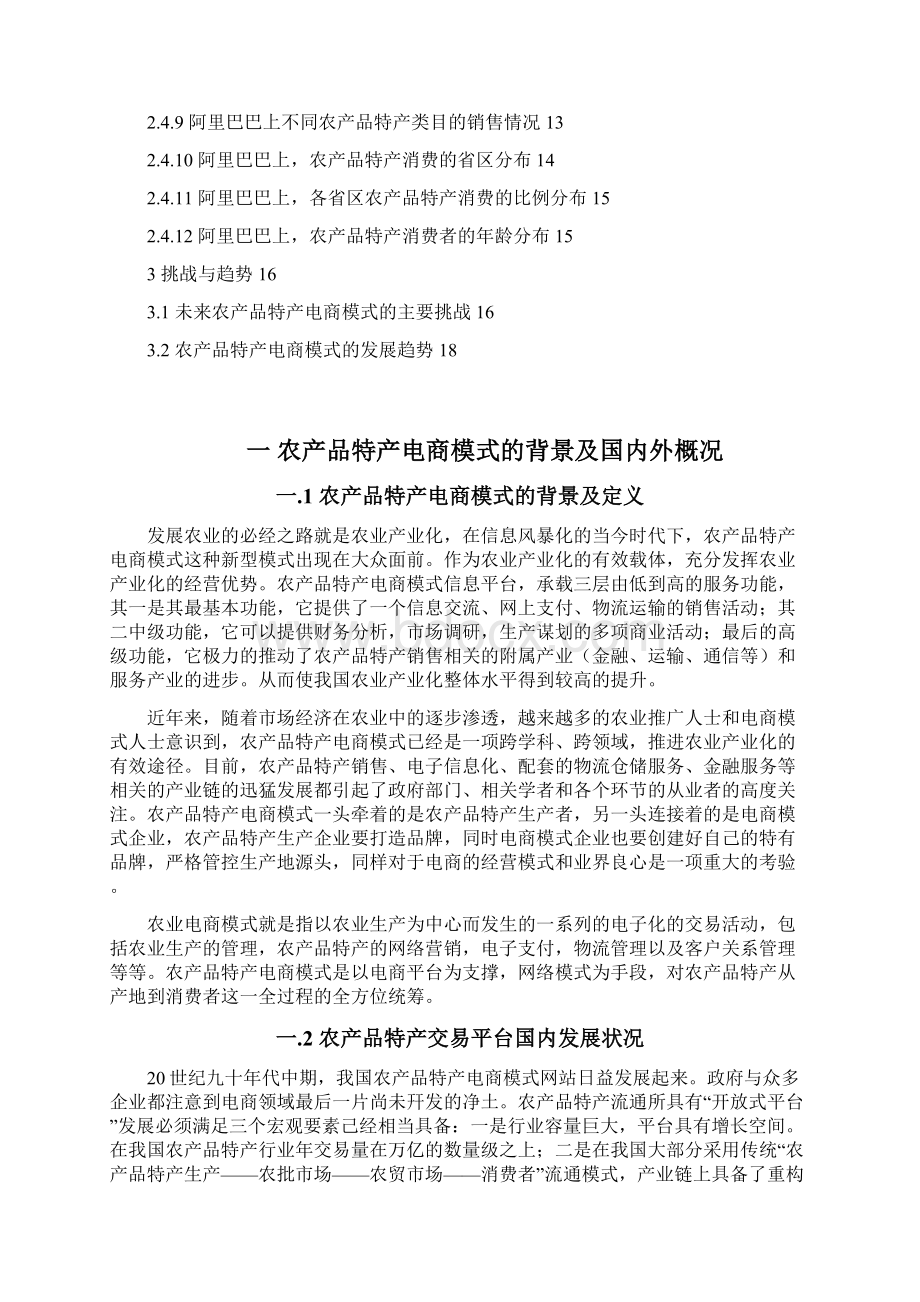 实用农产品特产电商网络平台建设运营项目可行性商业计划Word格式.docx_第2页