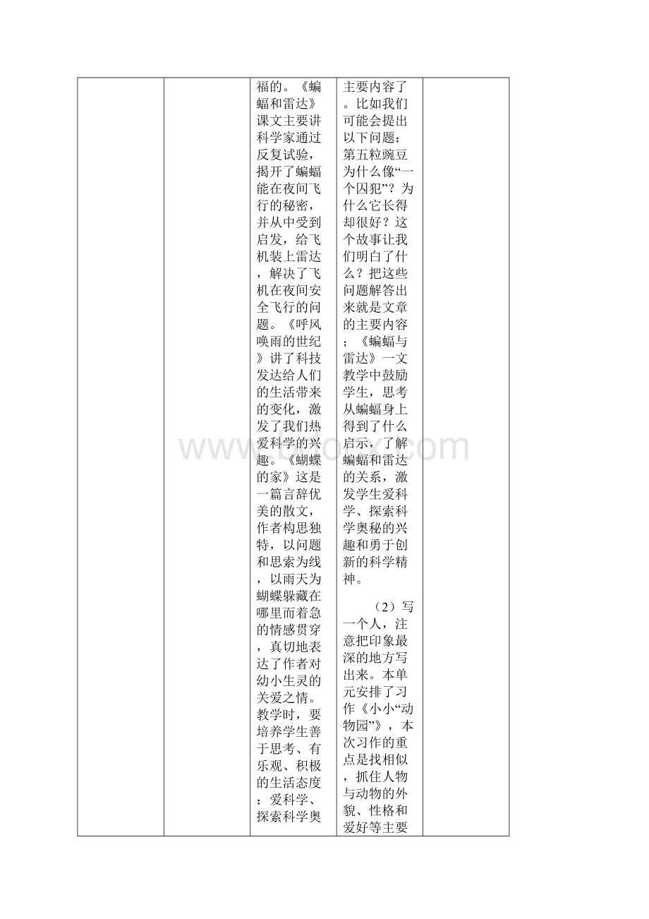 第一学期四年级部编版统编版语文教学计划Word格式文档下载.docx_第3页