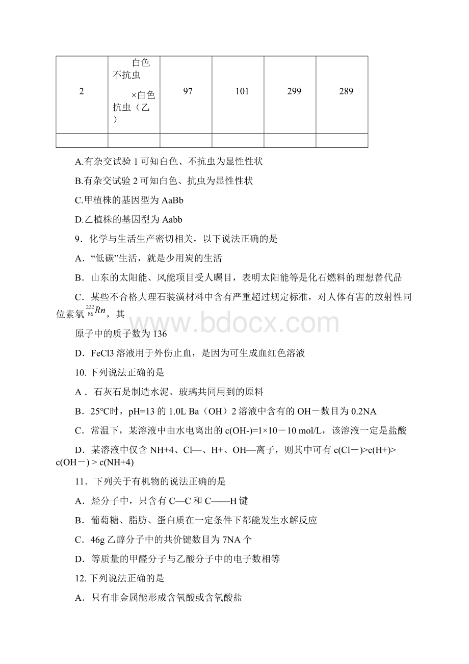 大智学校秒杀题 理综.docx_第3页