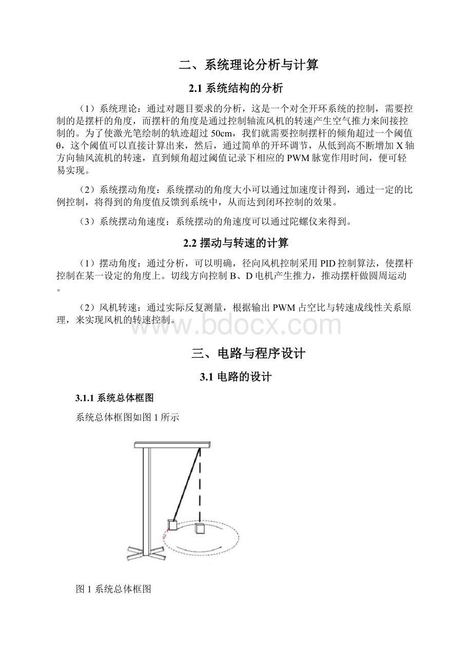 全国大学生电子设计竞赛设计报告模板Word格式.docx_第3页