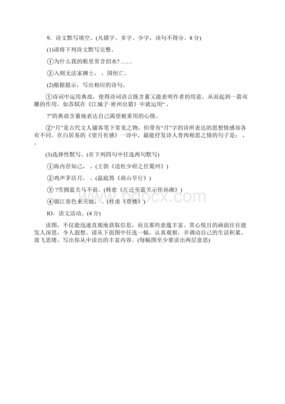 中考语文WORD版答案新人教版Word格式.docx_第3页