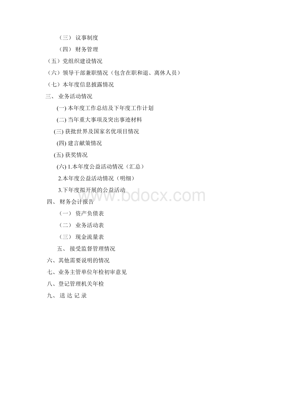 社会团体年度检查工作报告书Word文档格式.docx_第2页