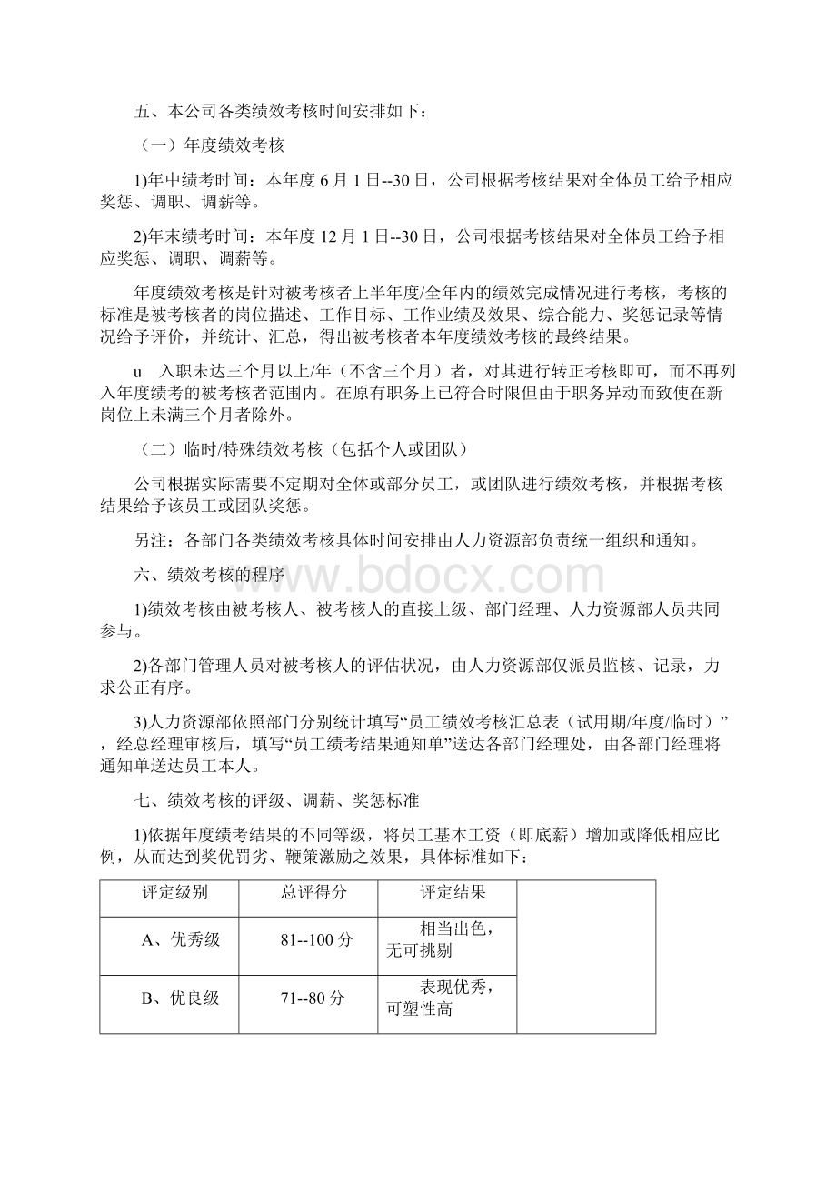 绩效管理系统绩效考核制度团队绩效考核内容.docx_第2页