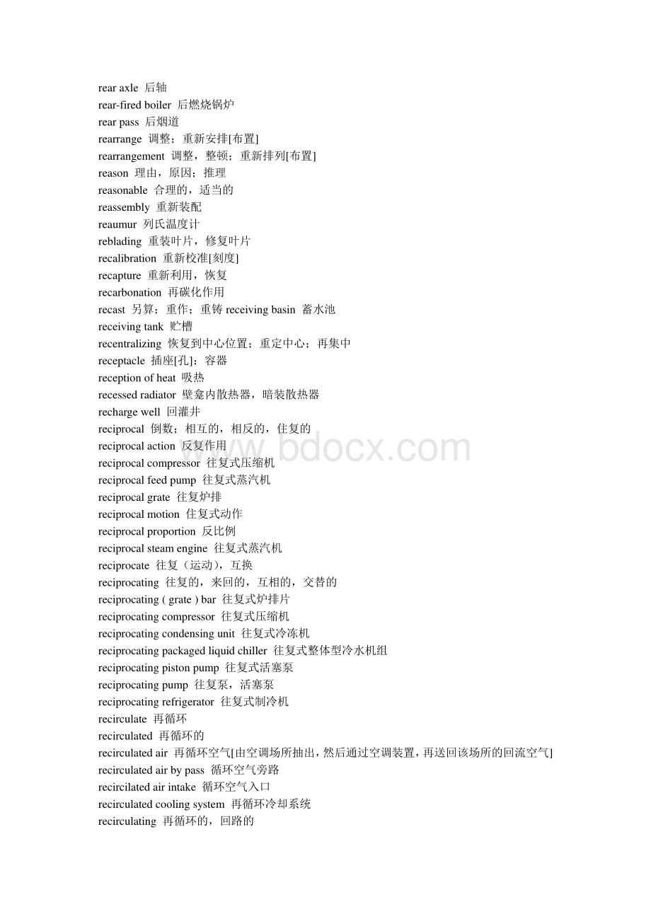 暖通空调专业词汇中英文对照表.pdf_第3页