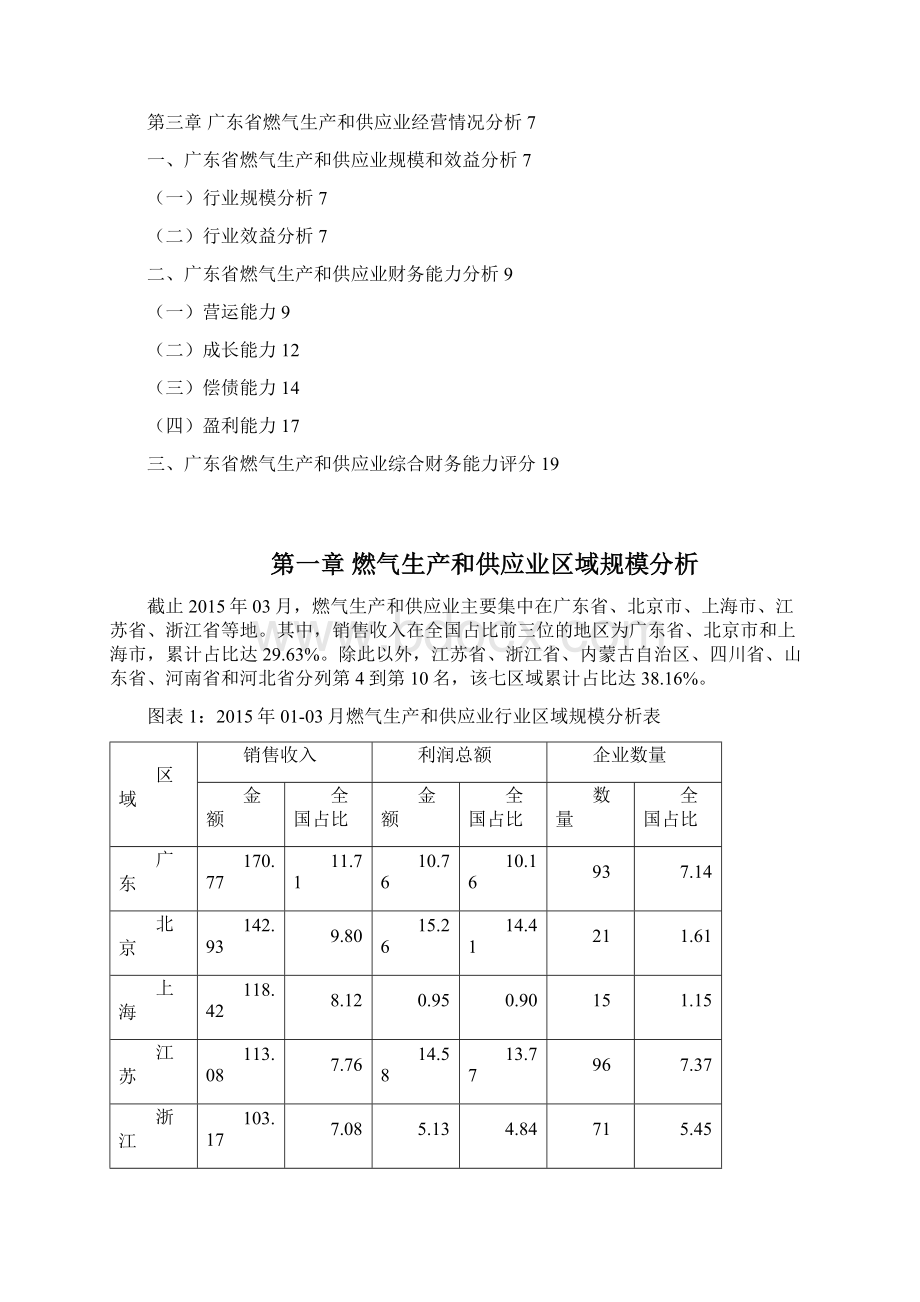 广东省燃气生产和供应业行业发展研究报告第1季度.docx_第2页