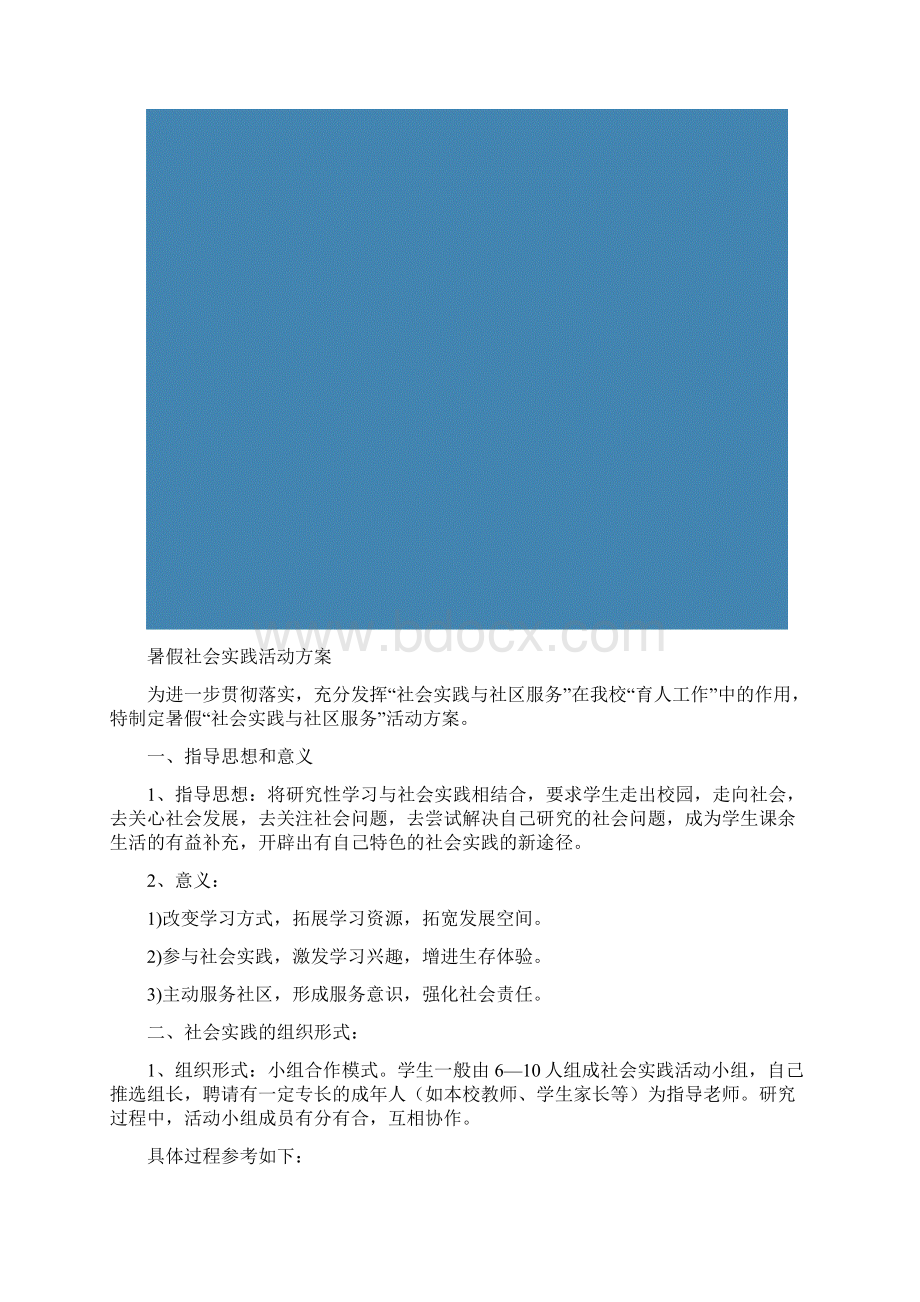 暑假社会实践活动方案精选多篇.docx_第2页