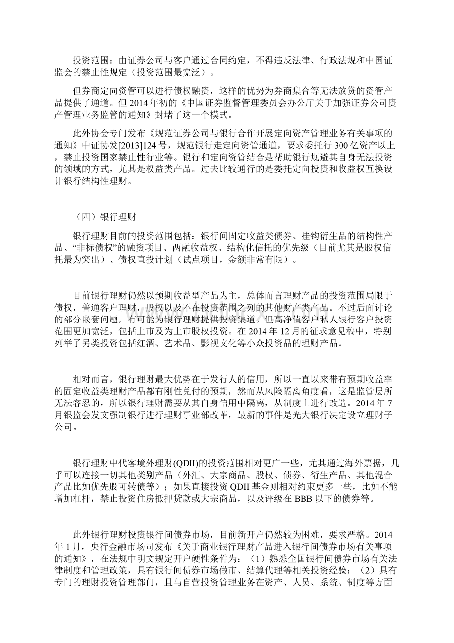 几大类资管产品的比较.docx_第3页