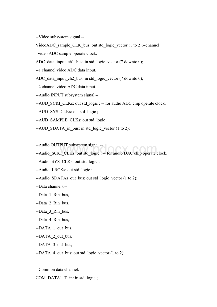 光网视光端机软件代码2路视频ONVDTR2V22D2AXVHD.docx_第2页