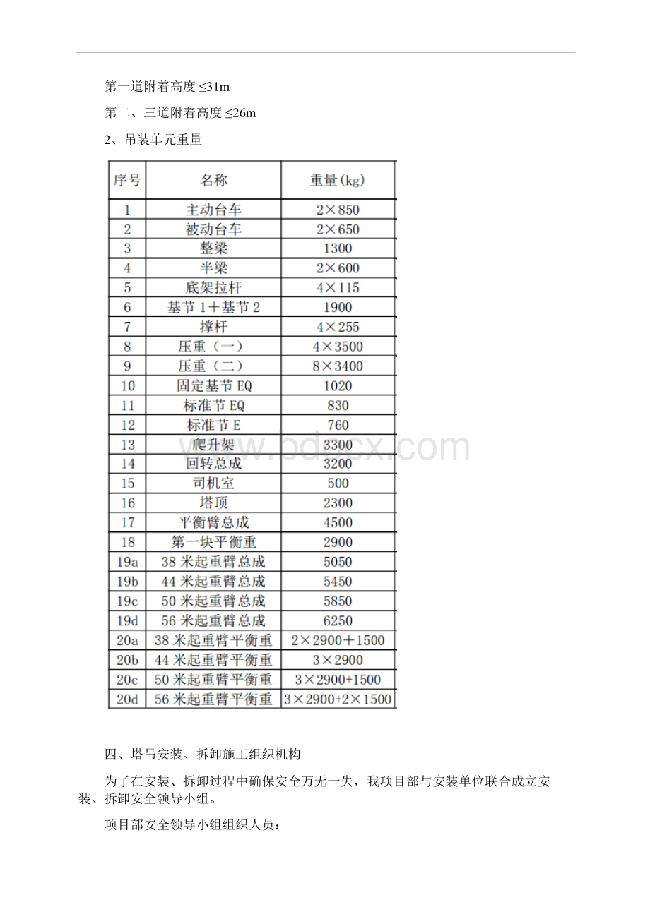 塔吊安装拆除方案Word文档格式.docx_第2页