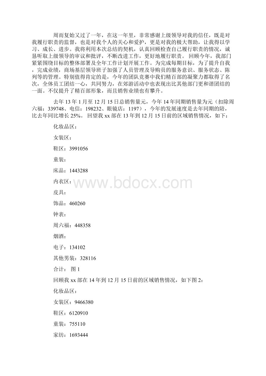 商场主管年度工作计划.docx_第3页