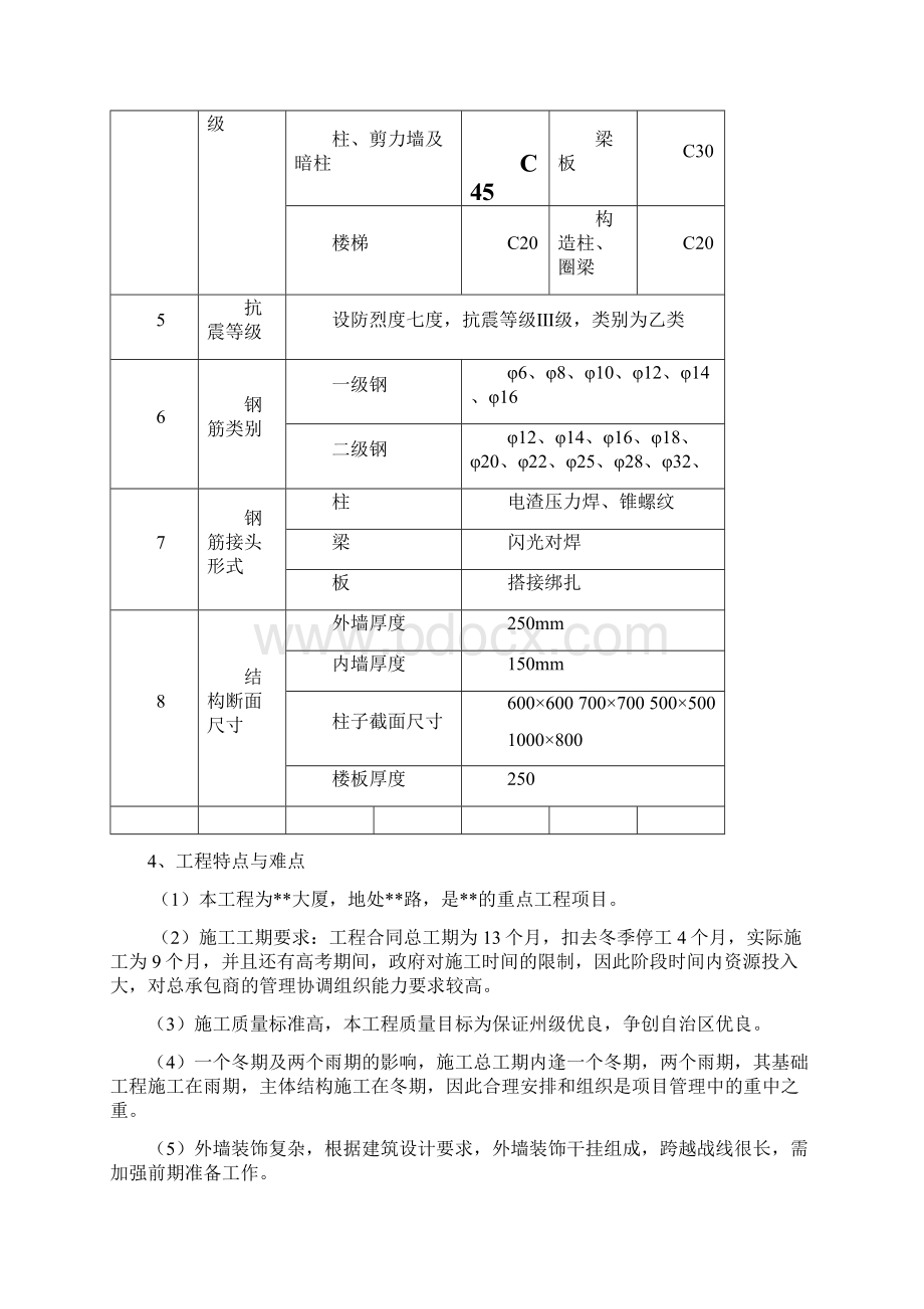 层框架结构施工组织设计1Word格式文档下载.docx_第3页