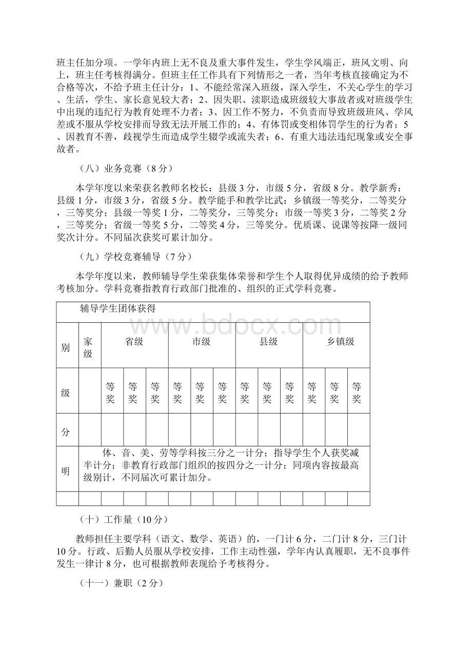 教师量化考核细则 1.docx_第3页