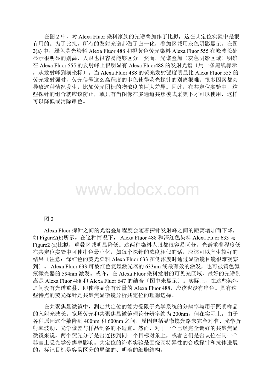 学术干货共聚焦显微镜中荧光团地共定位Word文档格式.docx_第2页