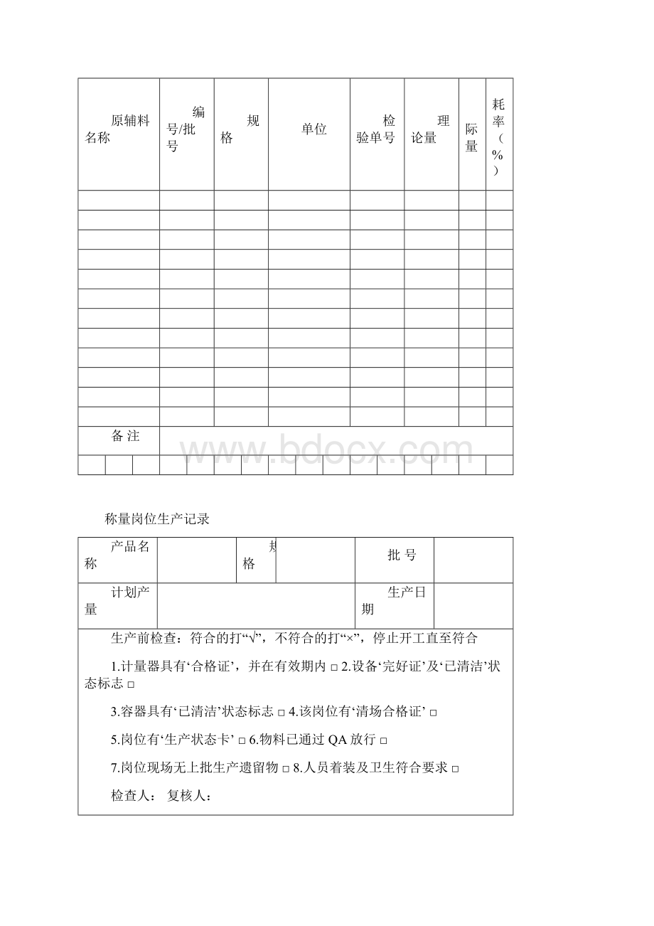 口服液批生产记录Word下载.docx_第2页