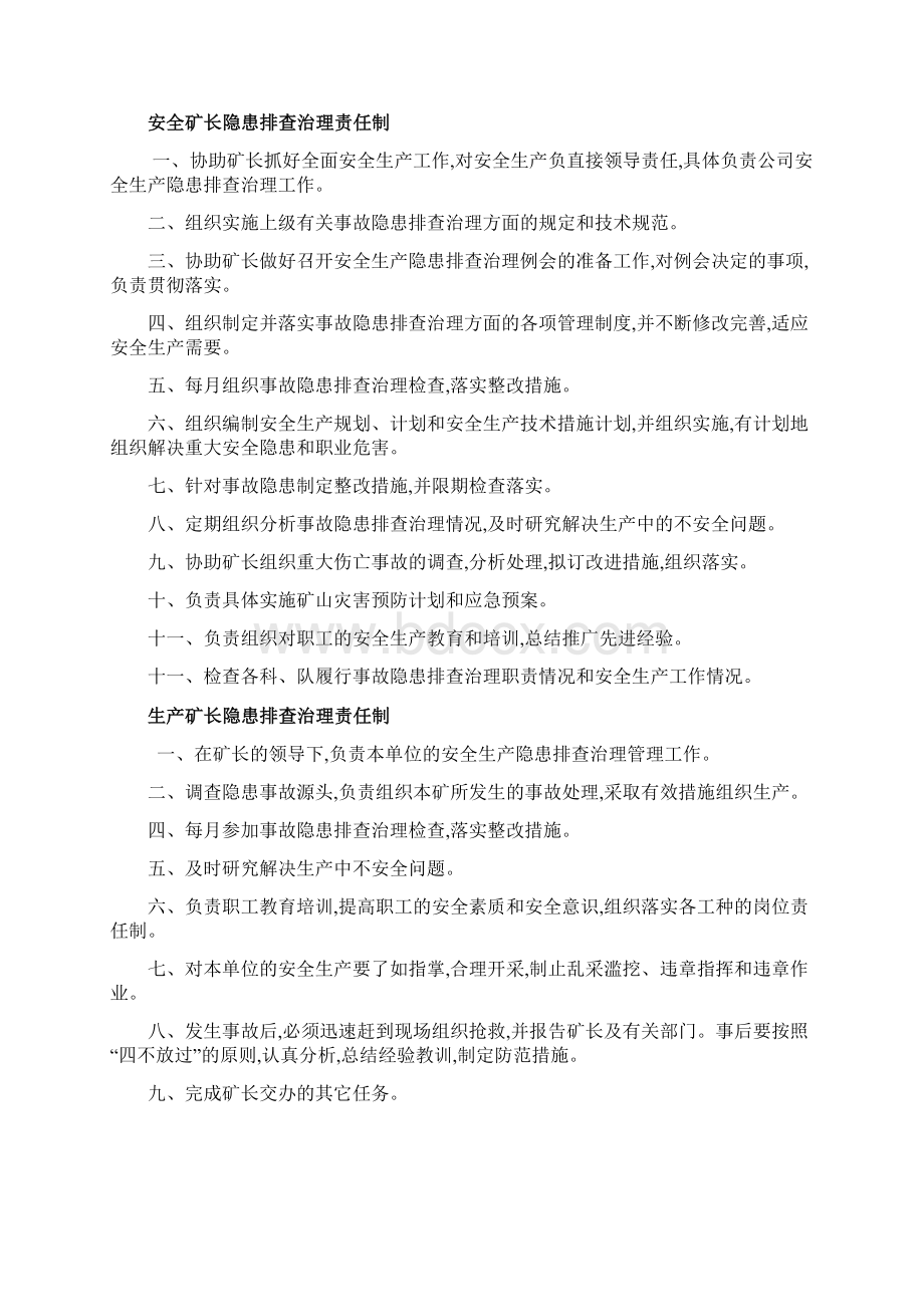 各级安全隐患排查治理责任制1文档格式.docx_第2页